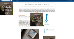 Desktop Screenshot of bluedoorbooks.blogspot.com