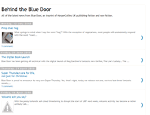 Tablet Screenshot of bluedoorbooks.blogspot.com