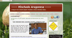 Desktop Screenshot of hinchadaragonesa.blogspot.com