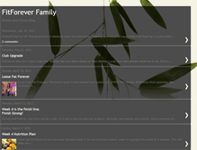 Tablet Screenshot of fitforeverfamily.blogspot.com