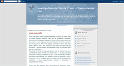Desktop Screenshot of investigadoresdaciencia.blogspot.com
