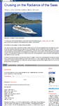 Mobile Screenshot of cruiseonradiance.blogspot.com