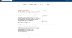 Desktop Screenshot of executive-search-dallas.blogspot.com