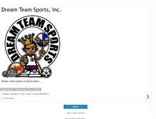 Tablet Screenshot of dreamteamsportsny.blogspot.com