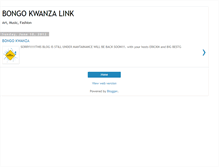 Tablet Screenshot of bongokwanzalink.blogspot.com
