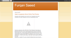 Desktop Screenshot of furqansaeed.blogspot.com