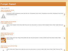 Tablet Screenshot of furqansaeed.blogspot.com