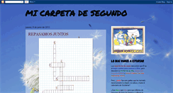 Desktop Screenshot of micarpetadesegundo.blogspot.com