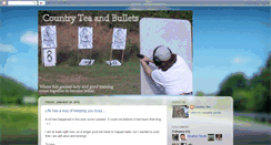 Desktop Screenshot of countryteaandbullets.blogspot.com