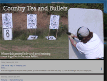 Tablet Screenshot of countryteaandbullets.blogspot.com