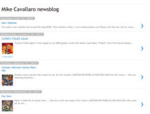 Tablet Screenshot of mikecavallaronews.blogspot.com