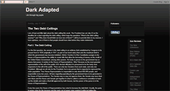 Desktop Screenshot of darkadapted.blogspot.com