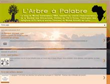 Tablet Screenshot of larbre-a-palabre-de-sabi-tosu.blogspot.com