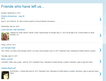 Tablet Screenshot of friendswhohaveleftus.blogspot.com