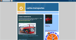 Desktop Screenshot of carinatransportes.blogspot.com