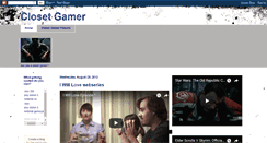Desktop Screenshot of closetgamr.blogspot.com