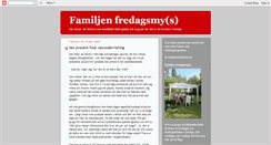 Desktop Screenshot of familjemys.blogspot.com