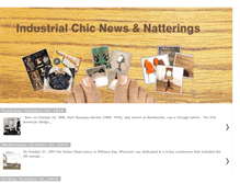 Tablet Screenshot of industrialchicnewsnatterings.blogspot.com