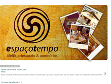 Tablet Screenshot of espacotempoatelie.blogspot.com
