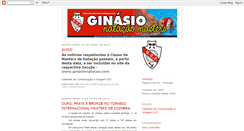 Desktop Screenshot of mastersginasio.blogspot.com