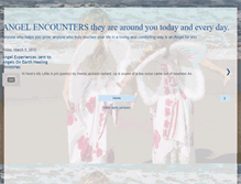 Tablet Screenshot of angelexperiences.blogspot.com