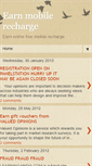 Mobile Screenshot of earnrecharge.blogspot.com