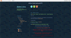 Desktop Screenshot of elektro24.blogspot.com