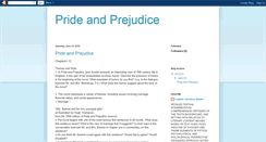 Desktop Screenshot of prideandprejudicequestions.blogspot.com