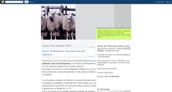 Desktop Screenshot of ovejaspampinta.blogspot.com