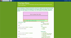 Desktop Screenshot of free-sexy-picture.blogspot.com