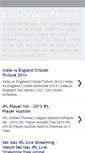 Mobile Screenshot of ecricketlivestream.blogspot.com