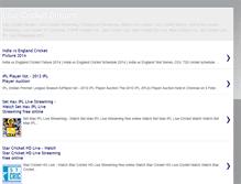Tablet Screenshot of ecricketlivestream.blogspot.com