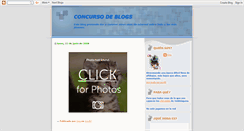 Desktop Screenshot of concursodeblogs.blogspot.com