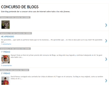 Tablet Screenshot of concursodeblogs.blogspot.com