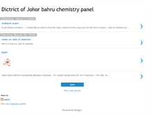 Tablet Screenshot of chemistrypaneljb.blogspot.com