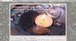 Desktop Screenshot of chroniclesofachristianheretic.blogspot.com