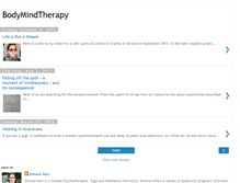 Tablet Screenshot of bodymindtherapy.blogspot.com