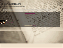 Tablet Screenshot of elrenacimientoandyfer.blogspot.com