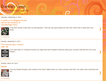 Tablet Screenshot of diannasvoice.blogspot.com