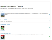 Tablet Screenshot of naturalmente-grancanaria.blogspot.com