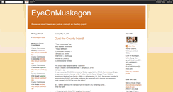 Desktop Screenshot of muskegontaxpayers.blogspot.com