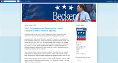 Desktop Screenshot of beckerforcongress.blogspot.com