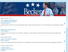 Tablet Screenshot of beckerforcongress.blogspot.com