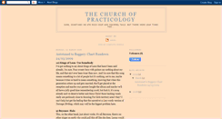 Desktop Screenshot of churchofpracticology.blogspot.com