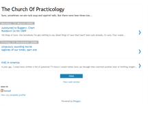 Tablet Screenshot of churchofpracticology.blogspot.com