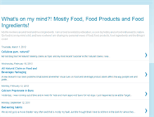 Tablet Screenshot of ingredientswizard.blogspot.com