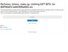 Tablet Screenshot of intoxicatingperfumeetc.blogspot.com