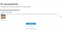 Tablet Screenshot of elcuzo.blogspot.com