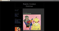 Desktop Screenshot of emilyliskerpaintings.blogspot.com