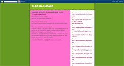 Desktop Screenshot of blog-da-maiara.blogspot.com